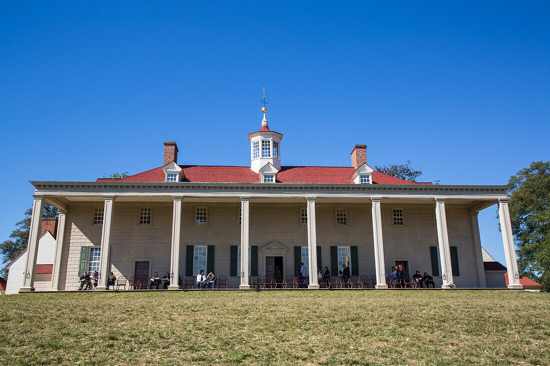 George Washington Mansion,Mount Vernon,Virginia,Vereinigte Staaten von Amerika