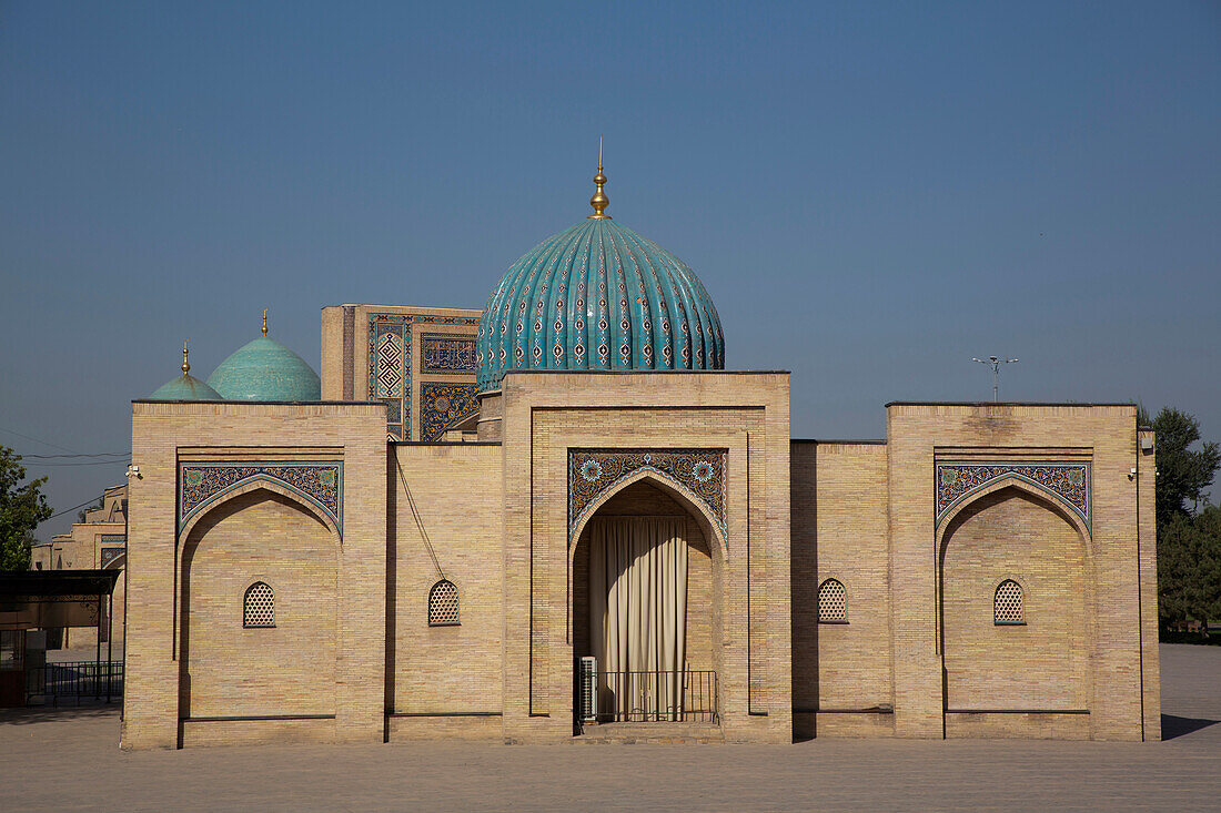 Muyi Muborak Madrasa (Library Museum) in the Hazrati Imam Complex,Tashkent,Uzbekistan