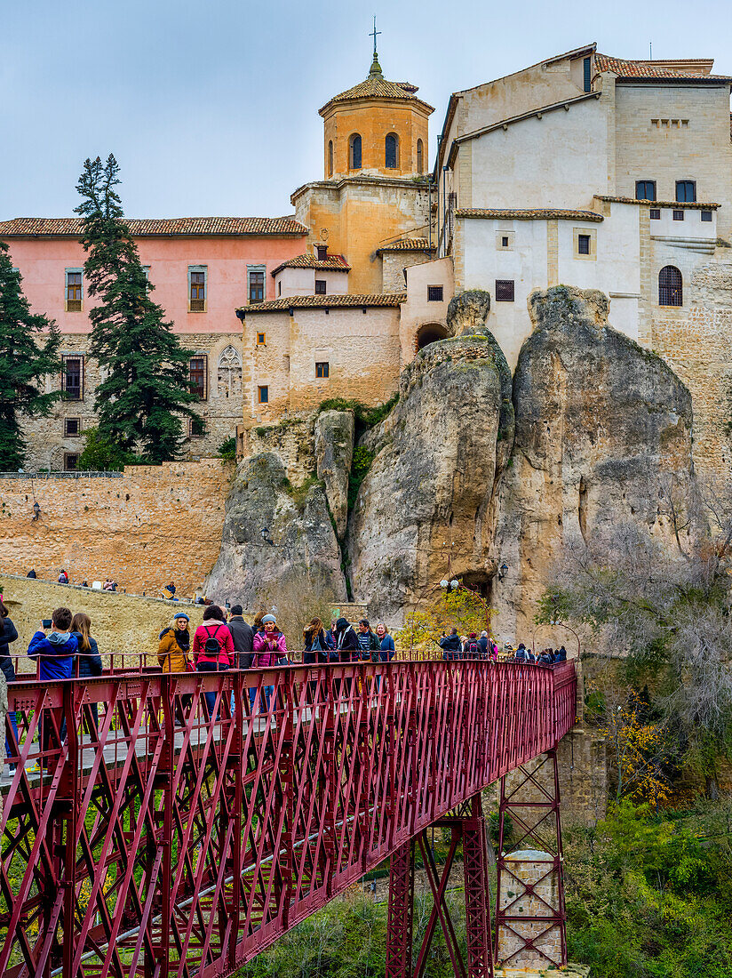 San Pablo-Brücke,Cuenca,Provinz Cuenca,Spanien