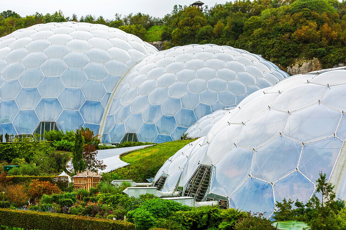 The Eden Project,Cornwall County,England