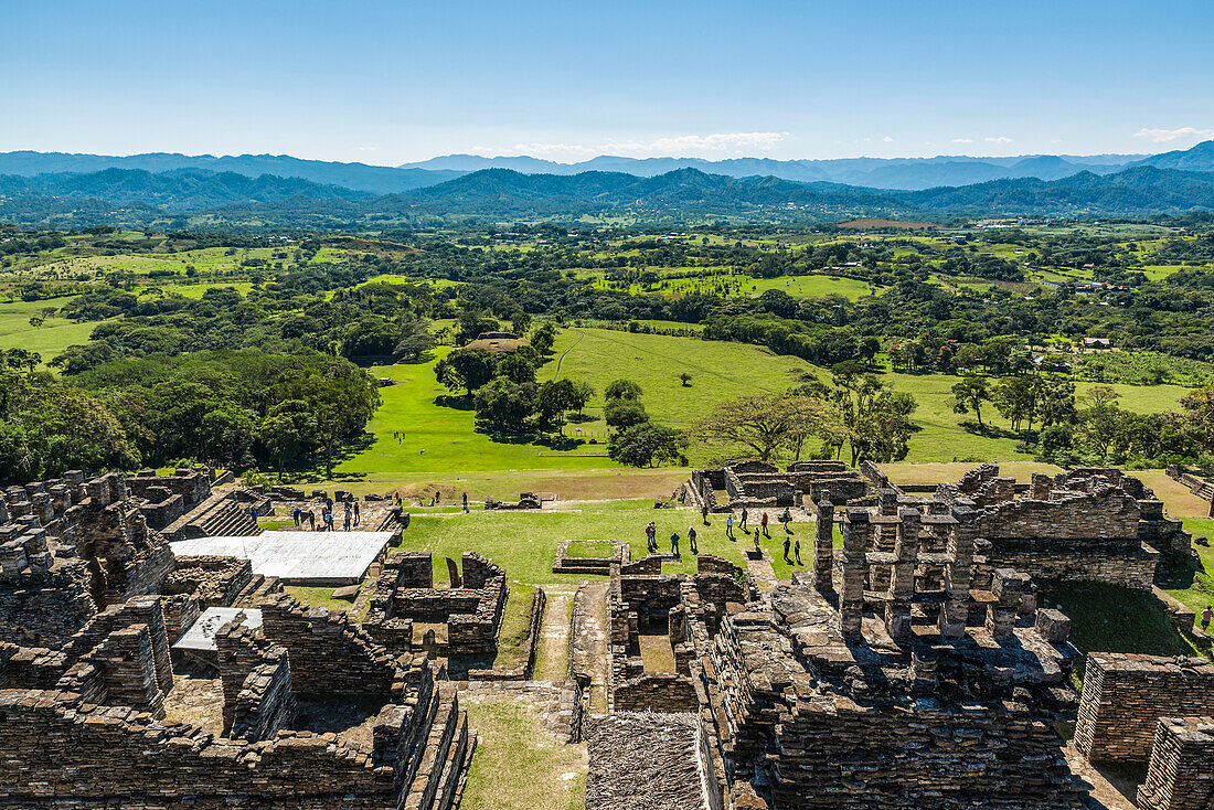 Tonina,the pre-Columbian archaeological site and ruined city of the Maya civilization,Chiapas,Mexico