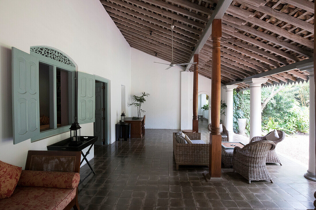 Das Wallawwa, ein Boutique-Hotel in der Nähe von Colombo, Sri Lanka