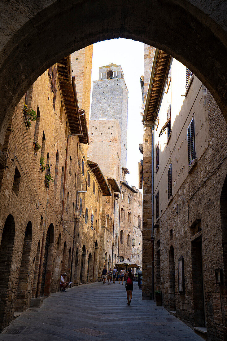 Historic old town of San Gimignano,Tuscany,Italy,San Gimignano,Tuscany,Italy