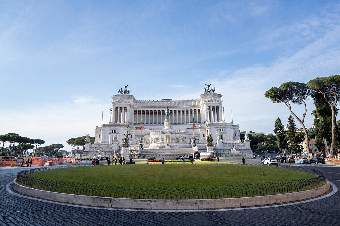 Victor Emmanuel II National Monument in the Piazza Venezia of Rome,Rome,Italy