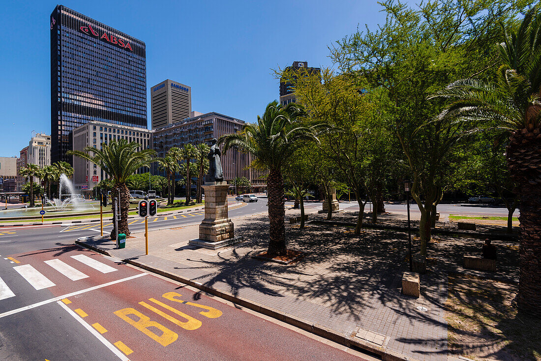 Stadtzentrum von Kapstadt, Südafrika am Westkap, Kapstadt, Südafrika