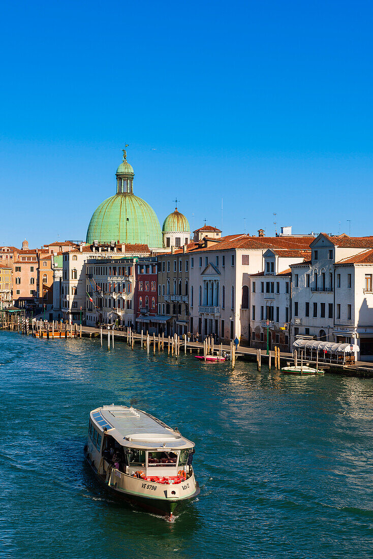 Kirche San Simeone Piccolo am Canale Grande in Sestiere Santa Croce, Venedig, Venetien, Italien