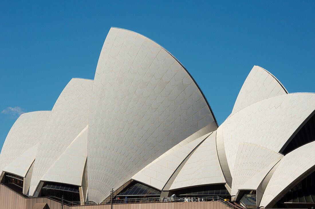 Das Opernhaus von Sydney in Sydney, Australien, Sydney, New South Wales, Australien