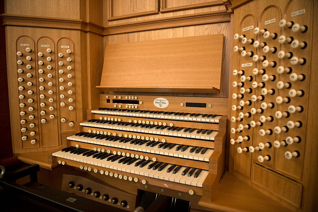 Part of the massive pipe organ at the Auckland Town Hall in New Zealand,Auckland,New Zealand