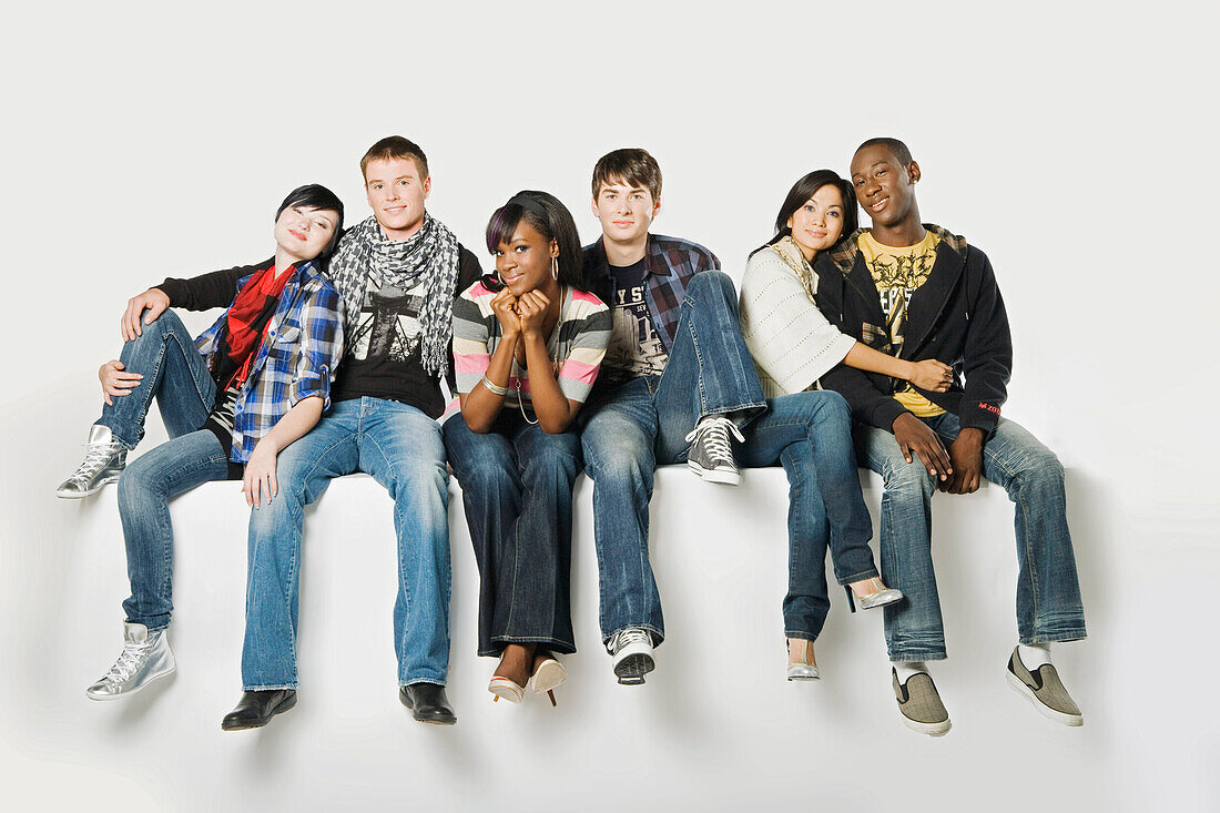 Group Portrait of Young Adults