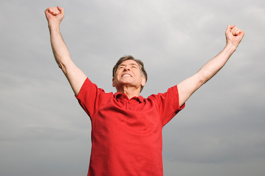 Man Cheering