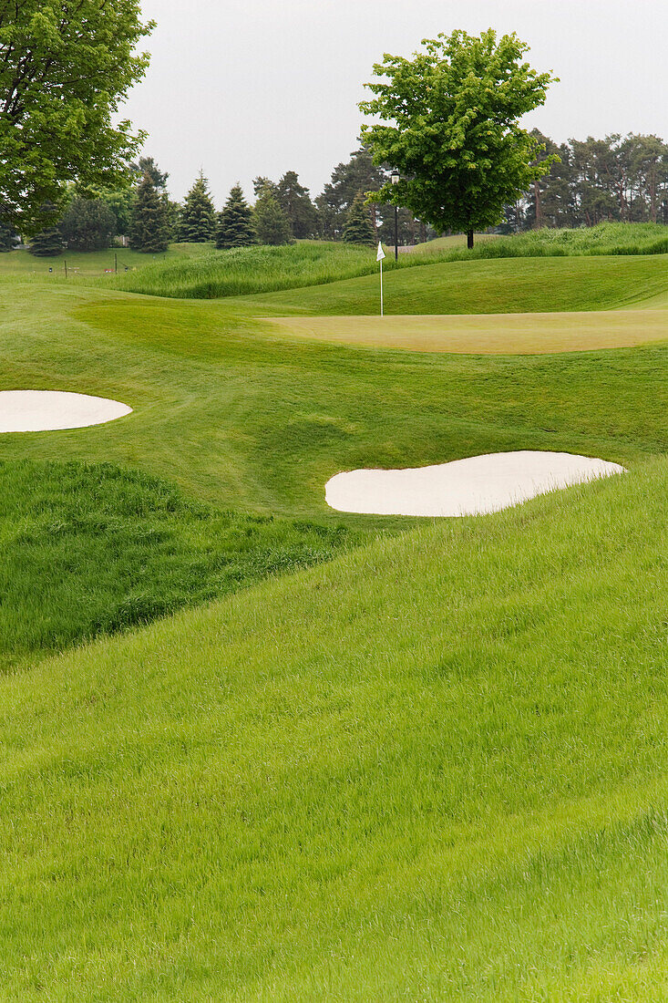 Übersicht über den Golfplatz