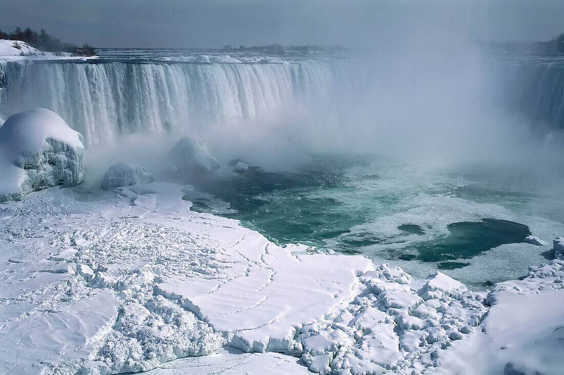 Niagara Falls in Winter Ontario,Canada