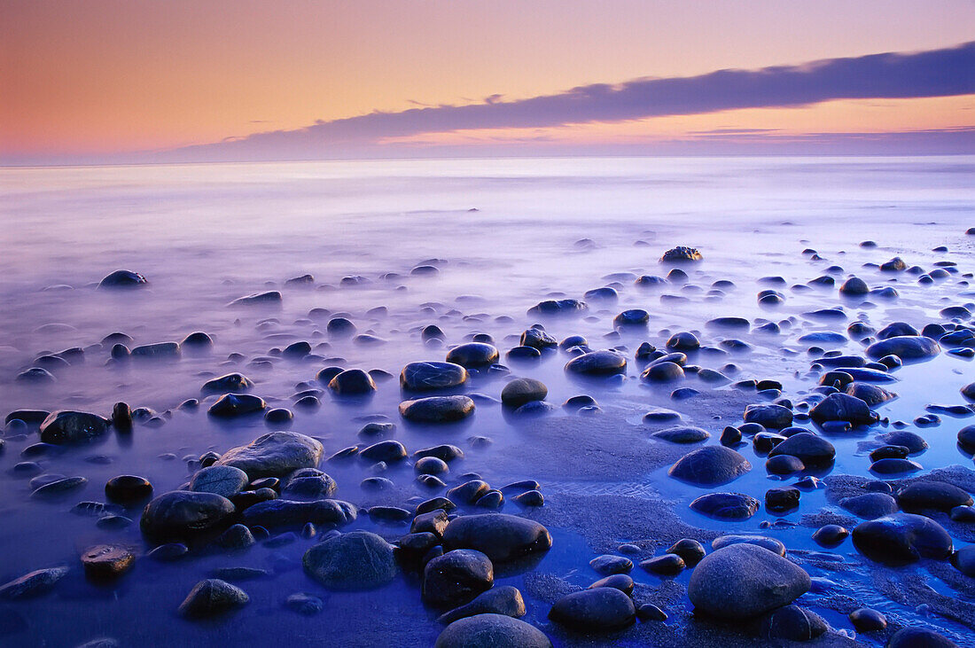 Carmanah Creek at Dusk Pacific Rim National Park British Columbia,Canada