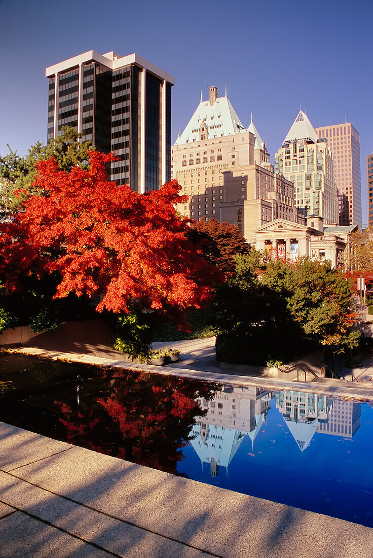 Robson Square Vancouver,Britisch-Kolumbien Kanada