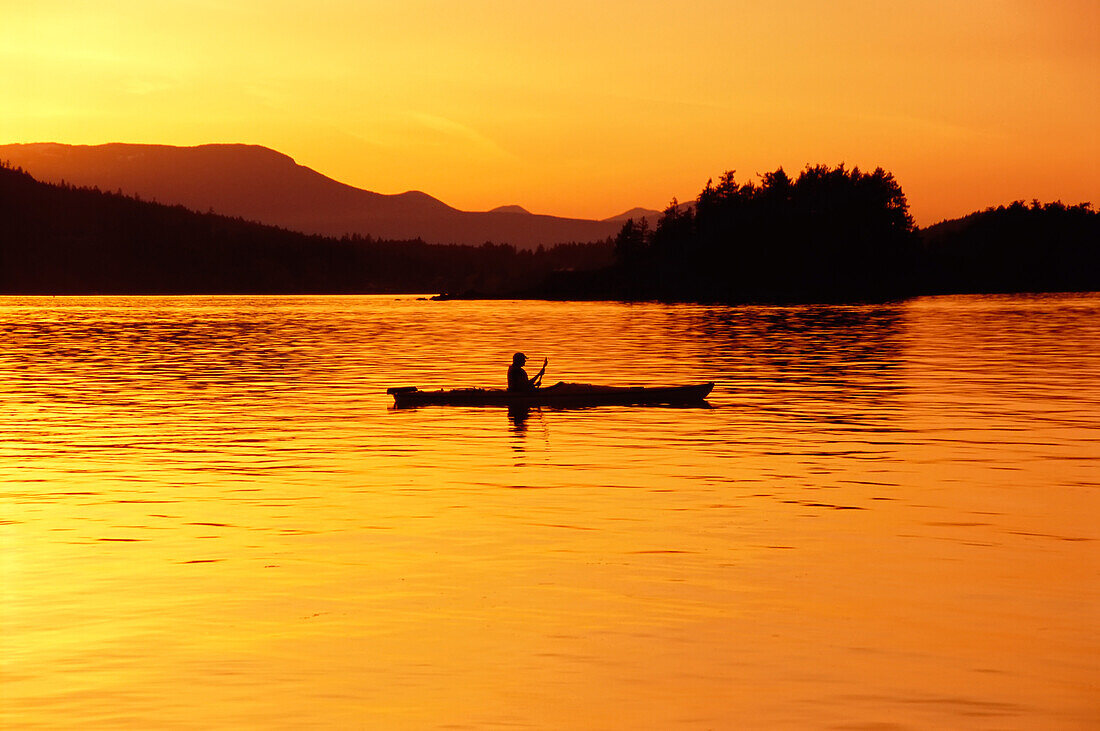 Person Kayaking