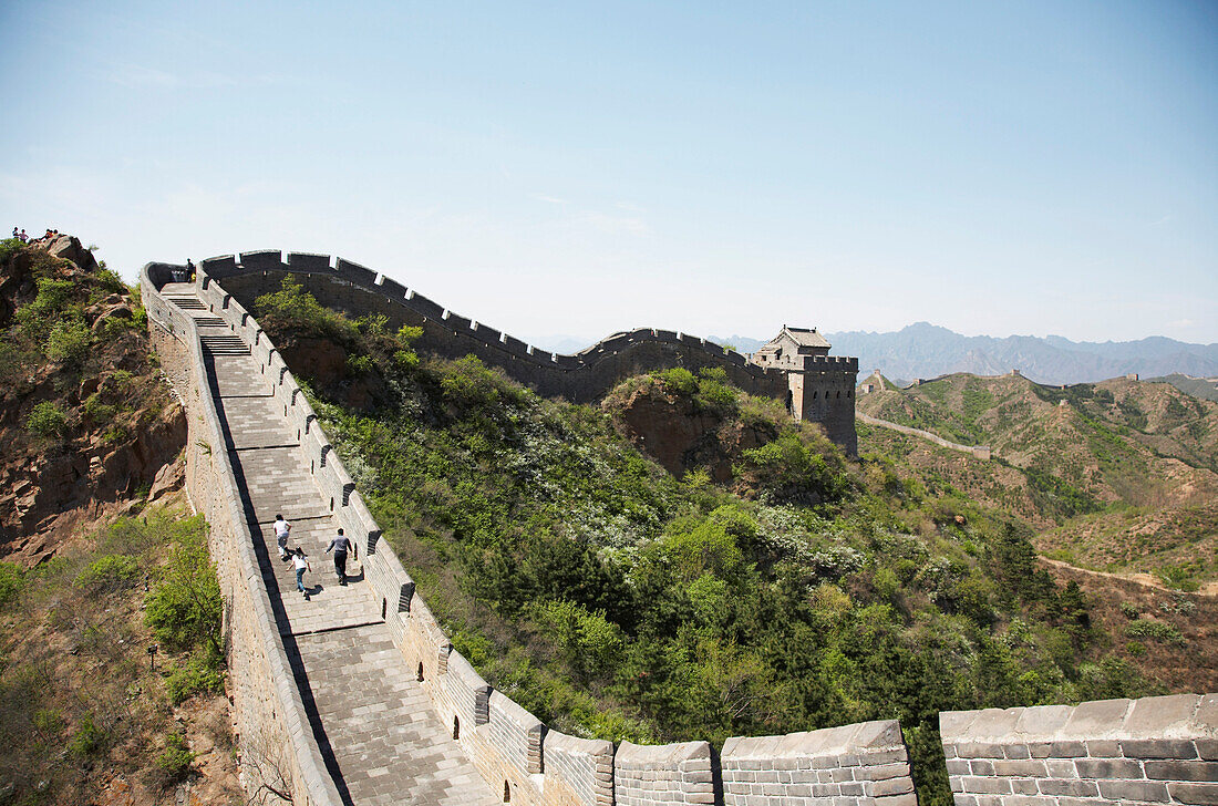 The Great Wall From Jinshanling to Simatai,China