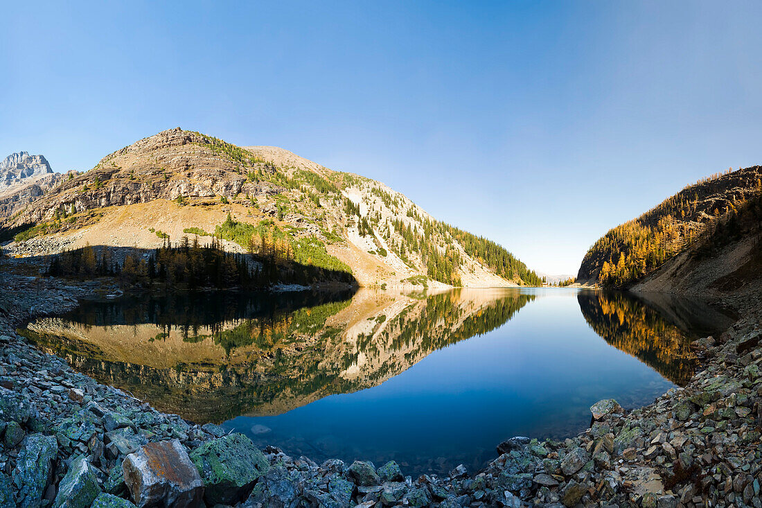 Agnes-See, Banff-Nationalpark, Alberta, Kanada