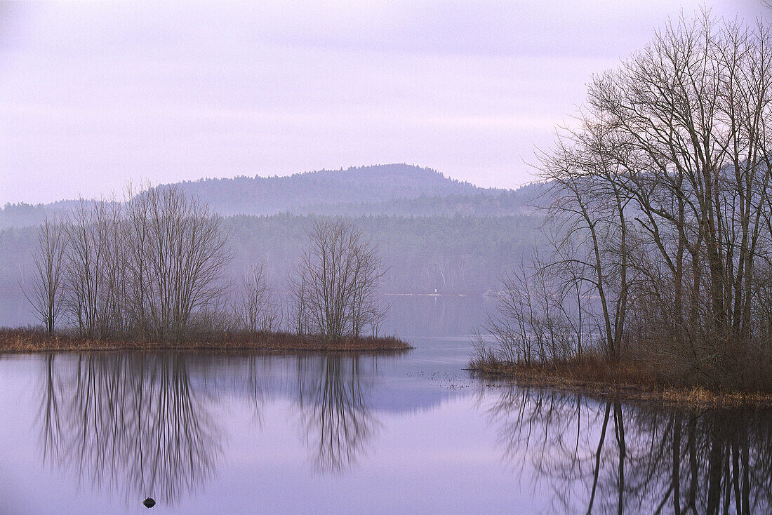 Inseln im Ottawa River im Herbst,Ontario,Kanada