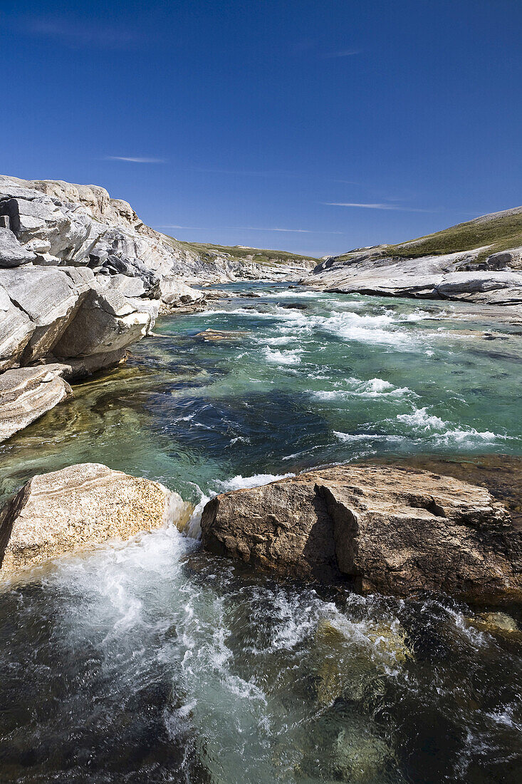 Soper River,Katannilik Territorial Park Reserve,Baffin Island,Nunavut,Canada