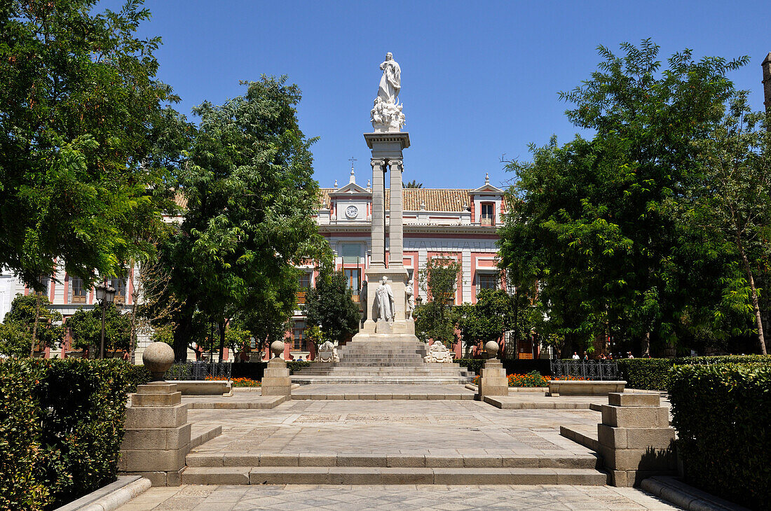 Plaza del Triunfo, Sevilla, Andalusien, Spanien