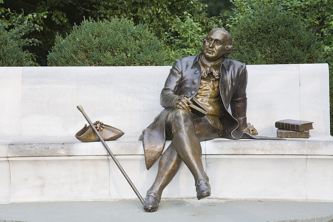 George Mason Monument,Washington D.C.,USA