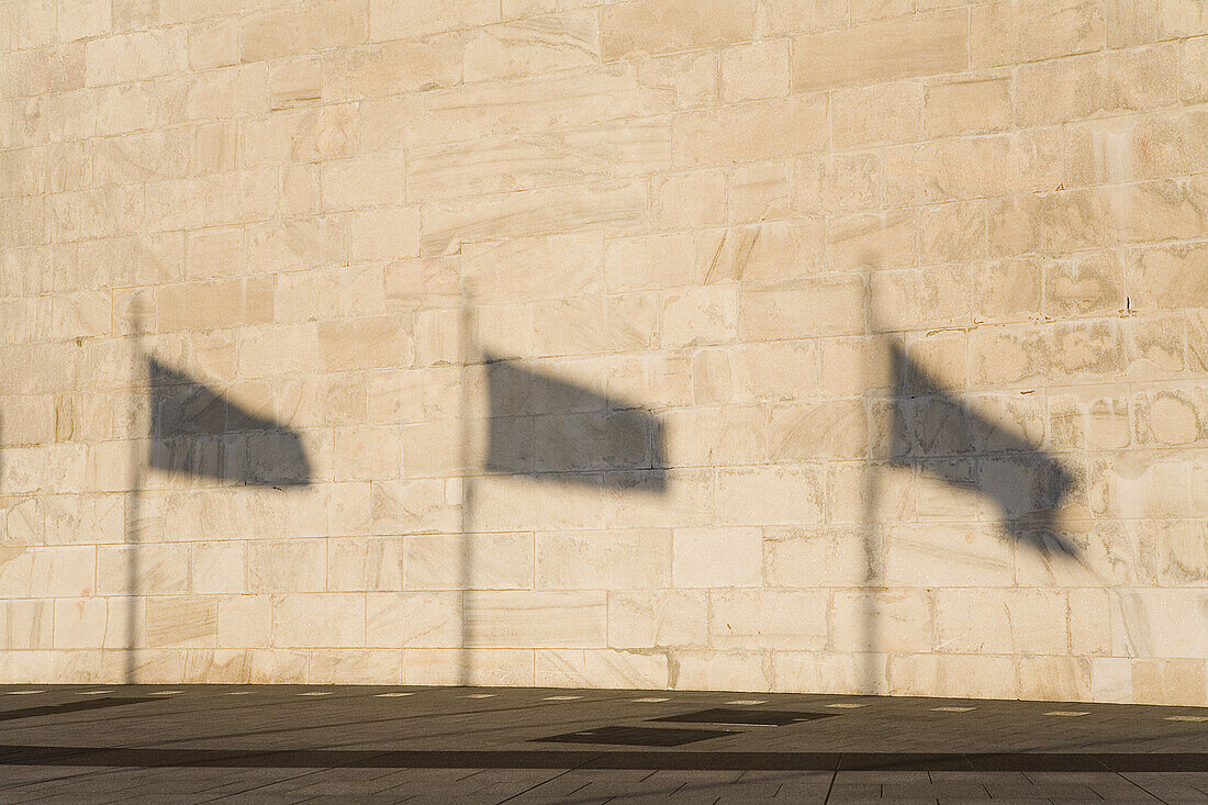 Flaggen am Washington Monument,Washington,D.C.,Columbia,USA