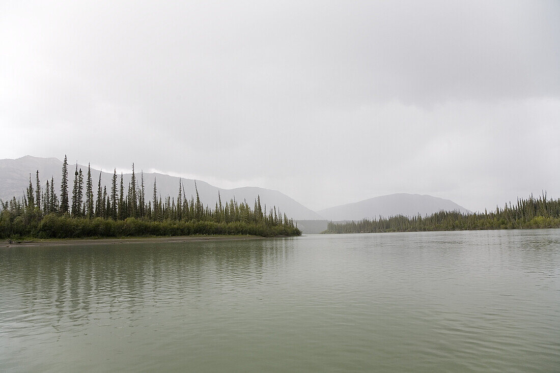 Nahanni River and Sunblood Mountains,Nahanni National Park,Northwest Territories,Canada