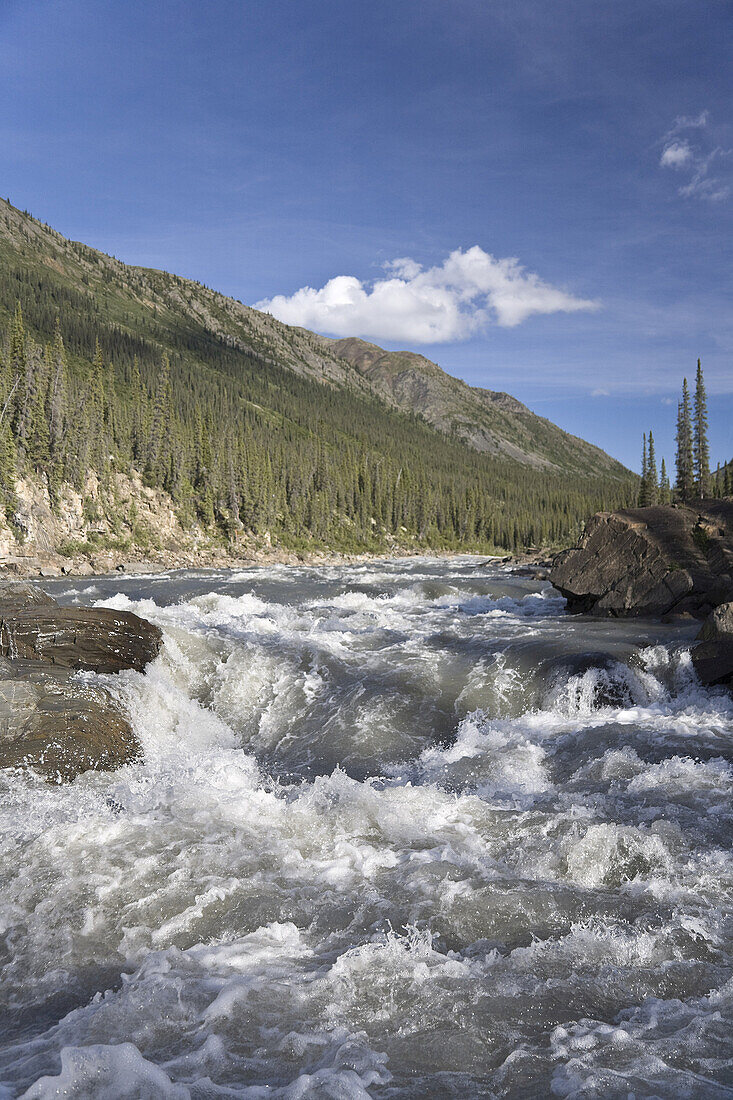 Rapids,Bonnet Plume River,Yukon,Canada