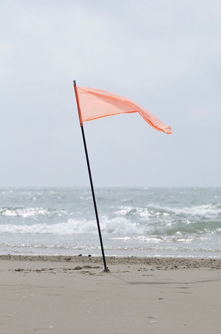 Flag on Beach