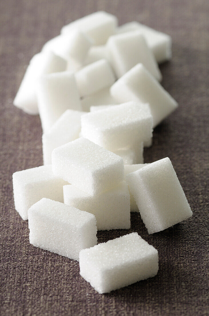 Close-up of Sugar Cubes,Studio Shot