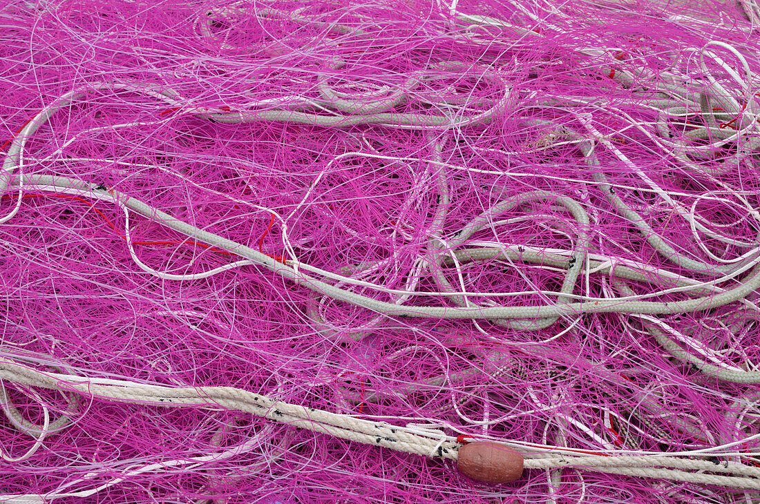 Fischernetze,Bretagne,Frankreich