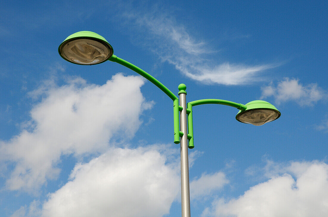 Street Lights and Sky,Juvignac,Herauly,Languedoc-Roussillon,France