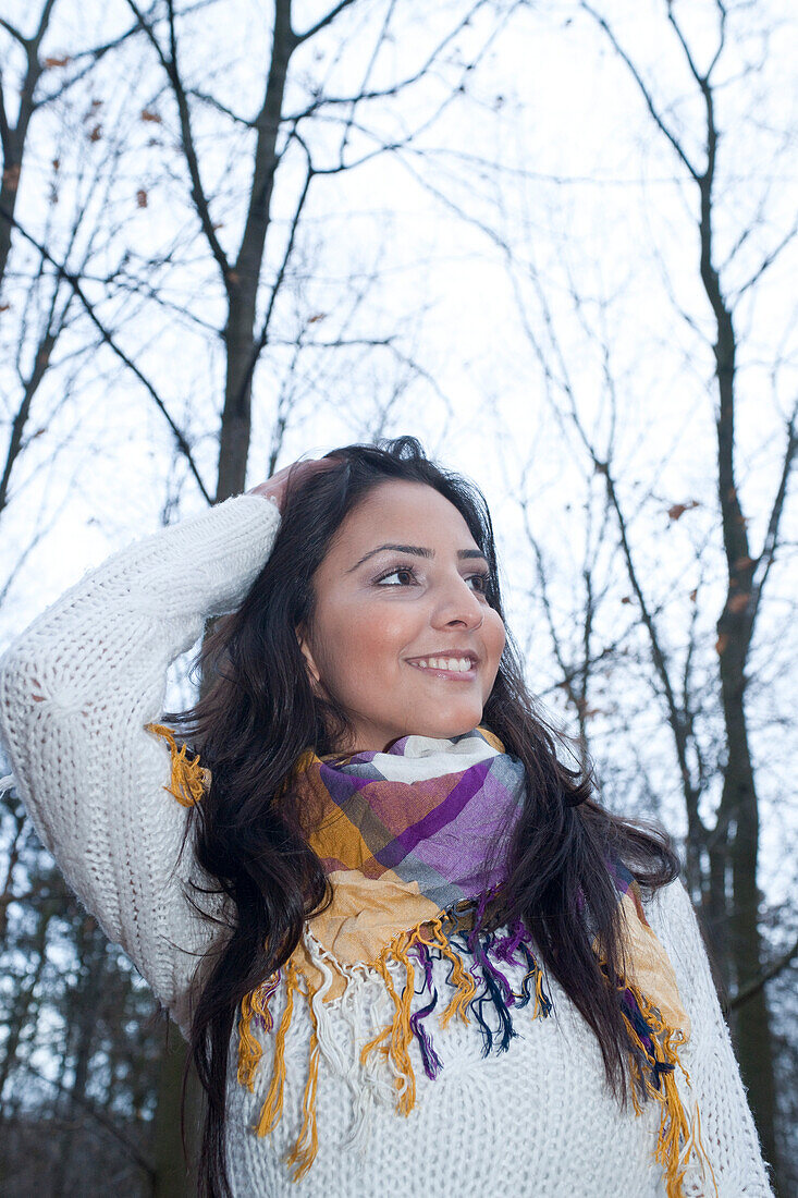 Woman in Forest