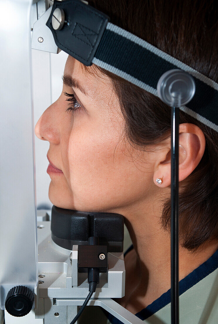 Woman getting Dental X-Ray