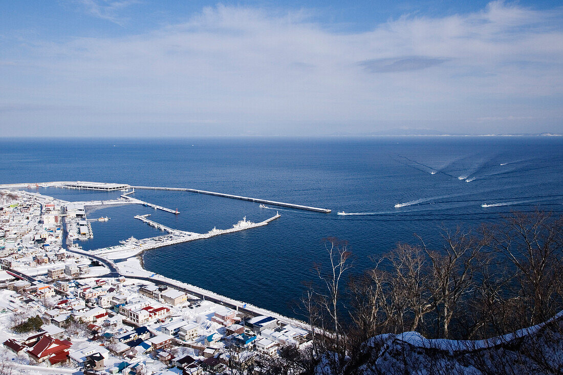 Fischereiflotte,Rausu,Shiretoko-Halbinsel,Hokkaido,Japan