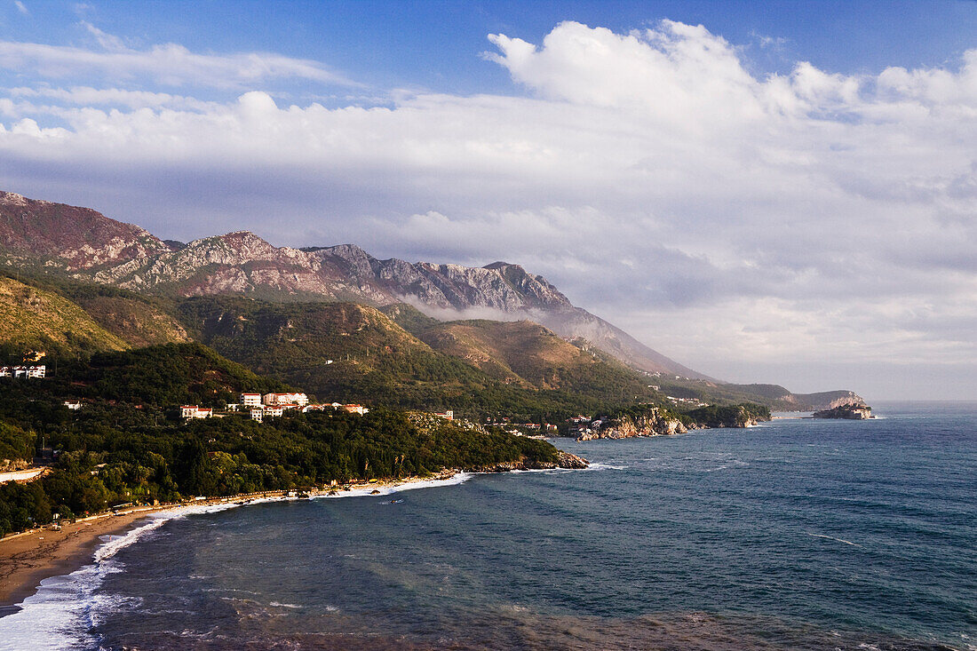 Coastal Region Between Budva and Sveti Stefan,Montenegro