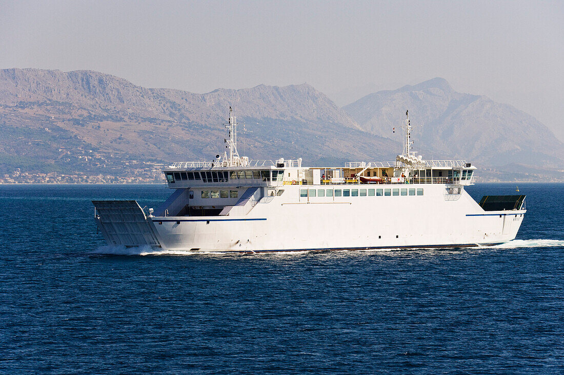 Fähre über das Adriatische Meer,Kroatien