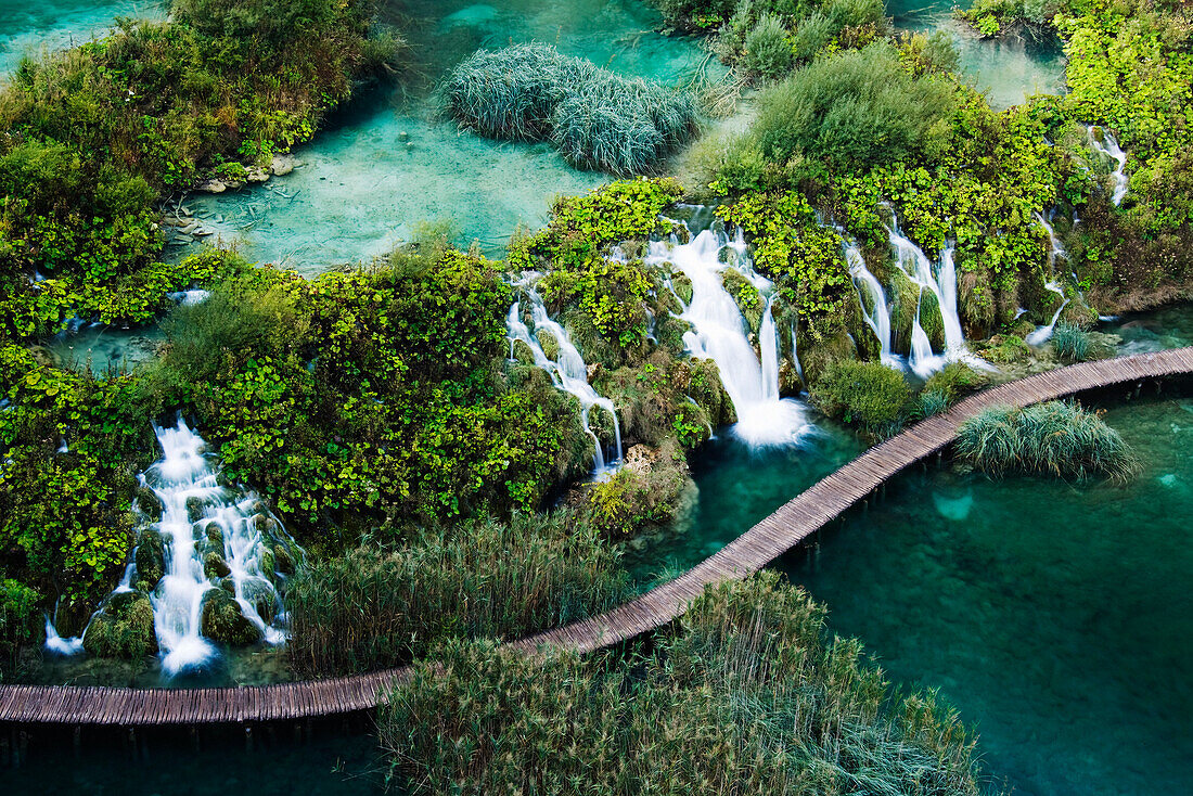 Lower Falls,Plitvice Lakes National Park,Croatia