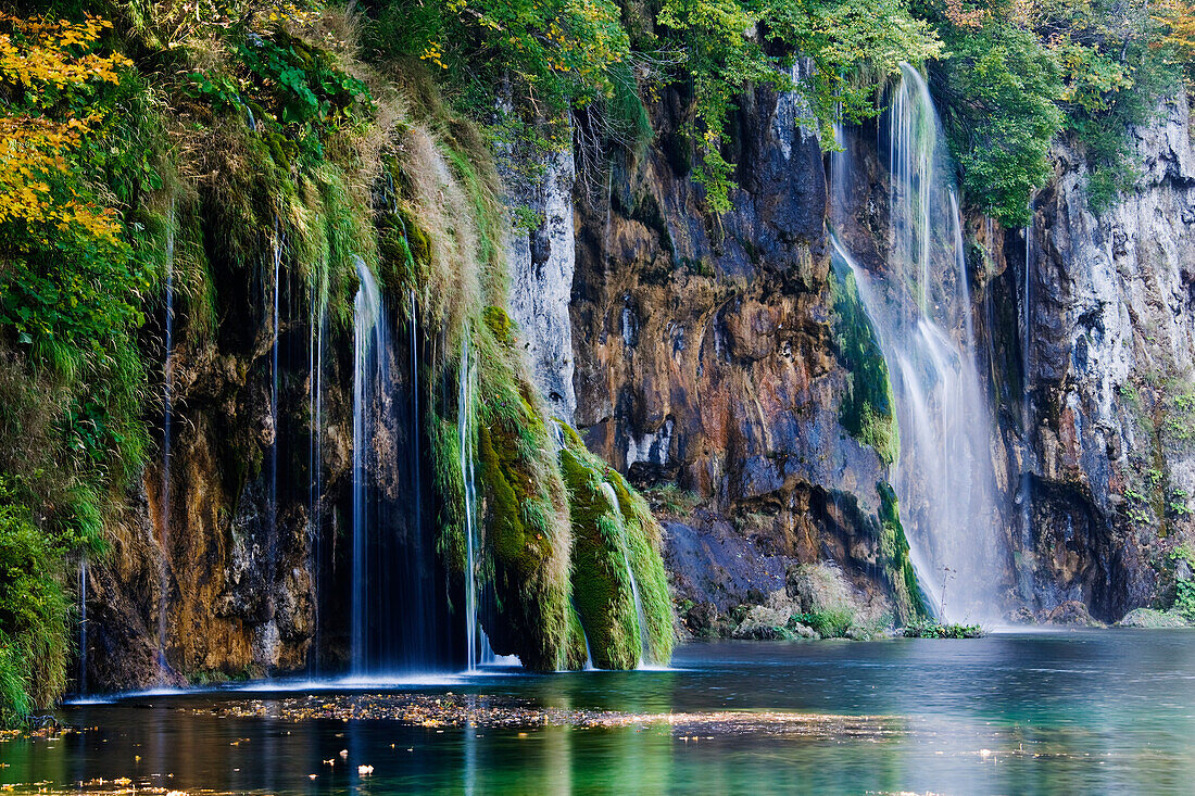 Waterfall,Plitvice Lakes National Park,Croatia
