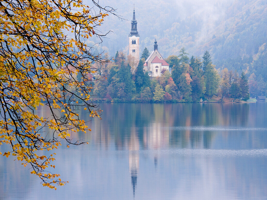 Church of Assumption,Lake Bled,Slovenia
