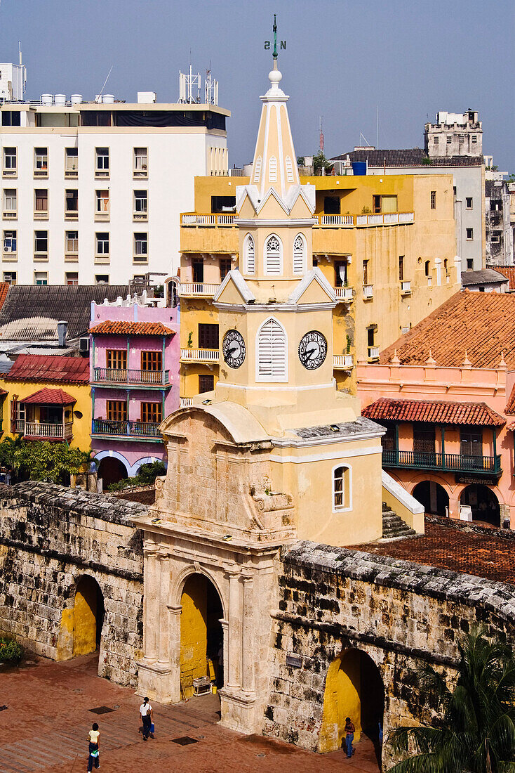 Puerta del Reloj,Cartagena,Colombia