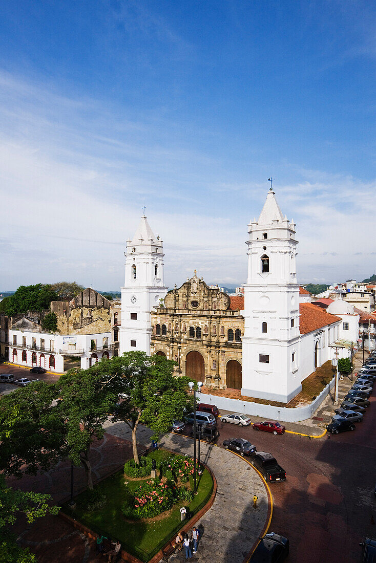 Cathedral in Casco Viejo,Panama City,Panama