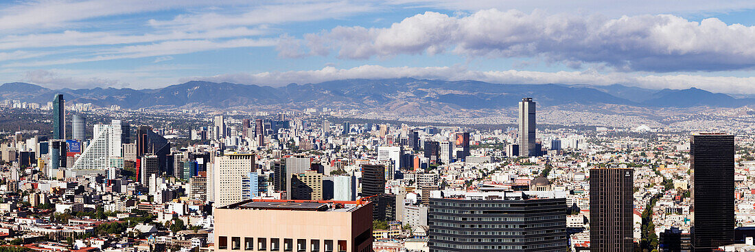 Überblick über Mexiko-Stadt,Mexiko