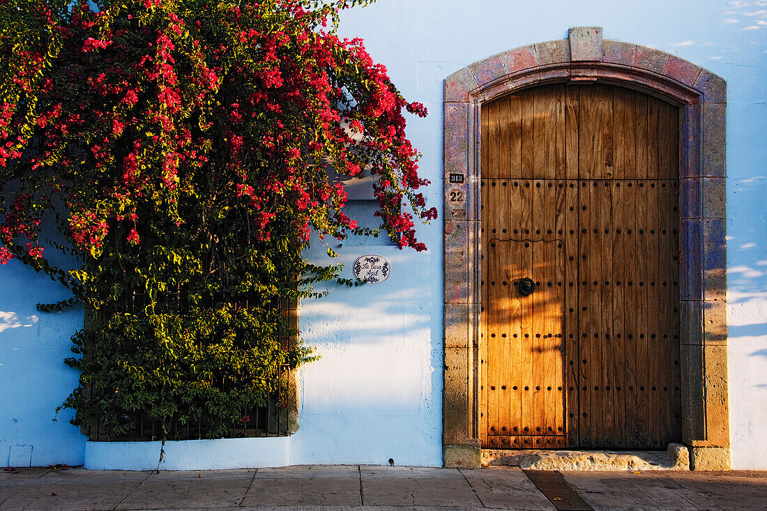 Exterior of Building,Oaxaca,Mexico