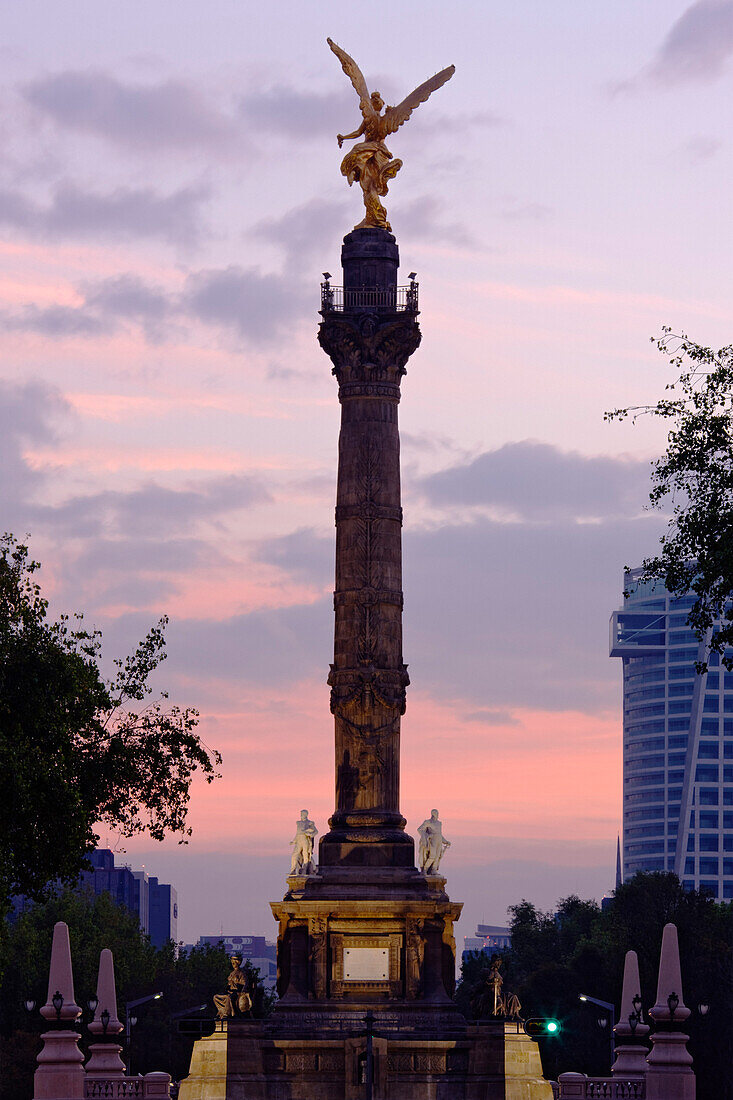 El Angle Statue,Paseo de la Reforma,Mexiko-Stadt,Mexiko