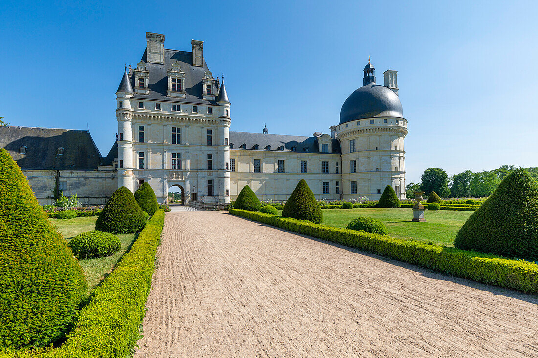 Schloss von Valencay,Valencay,Indre,Centre-Val de Loire,Frankreich,Europa