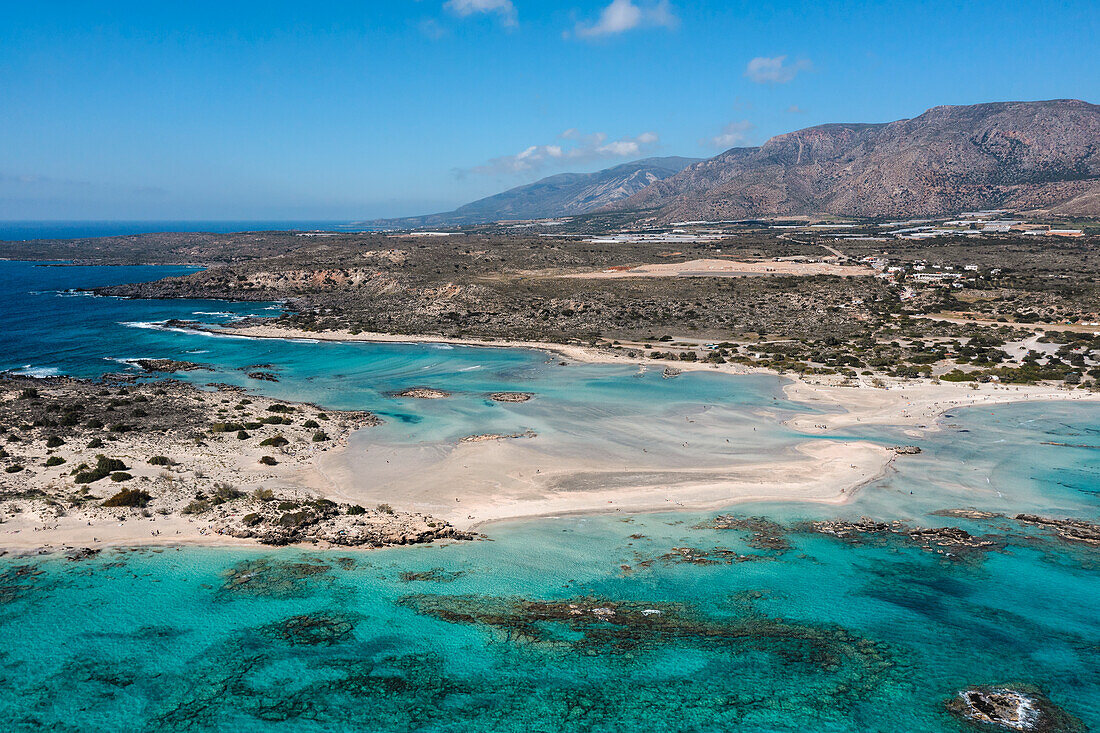 Elafonisi Beach,west coast,Crete,Greek Islands,Greece,Europe