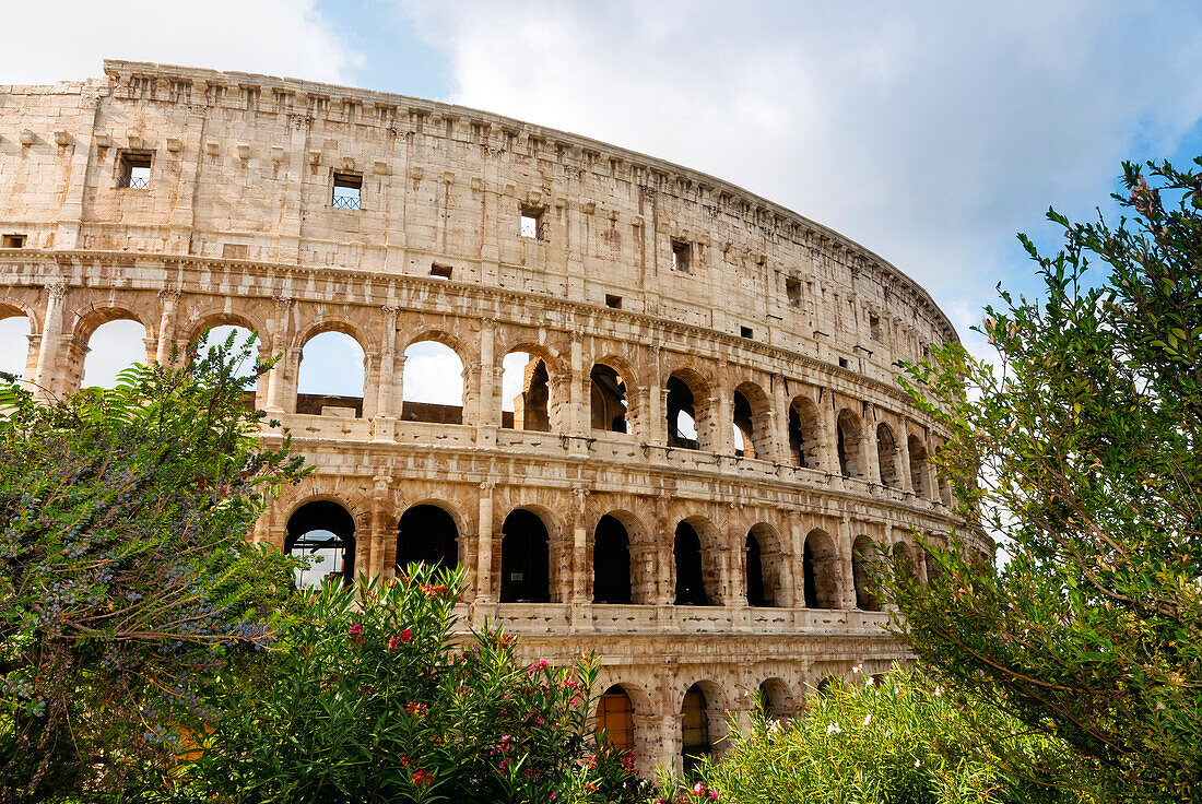 Kolosseum (Flavisches Amphitheater),UNESCO-Weltkulturerbe,Rom,Latium (Lazio),Italien,Europa