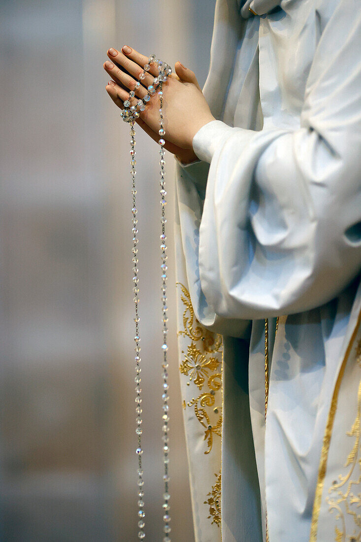 Our Lady of Fatima,Sanctuary of Bom Jesus do Monte,Braga,Minho Province,Portugal,Europe