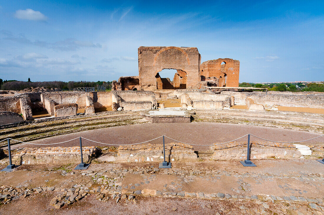 Theater des Commodus,Große Exedra,Römische Villa der Quintilii,Appian Way,Rom,Latium (Lazio),Italien,Europa